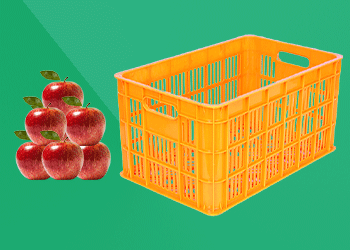ساخت انواع جعبه پلاستیکی میوه سیب
